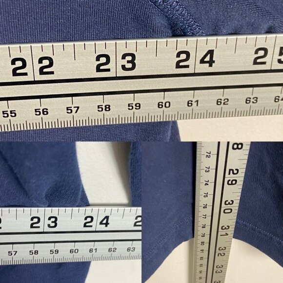 NEW Rhone Bolina Henley Hoodie Blue Size XLarge 2021 Lightweight Hooded Hood XL - Picture 12 of 12